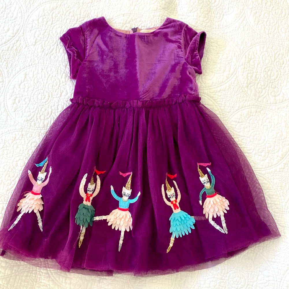 Mini boden nutcracker holiday dress